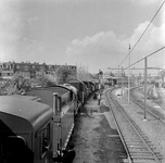 125602 Afbeelding van het terugplaatsen van de stoomlocomotieven van het Nederlands Spoorwegmuseum (Maliebaanstation) ...